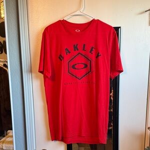 Oakley Bold Red Graphic Tee